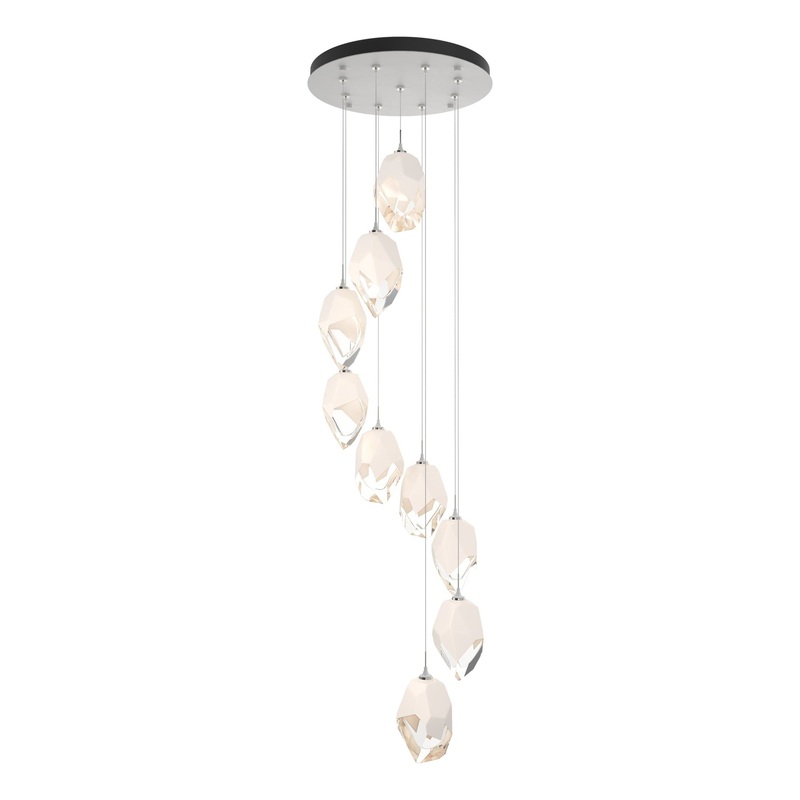 Chrysalis 9-Light Large Crystal Pendant White White Crystal (WP)
