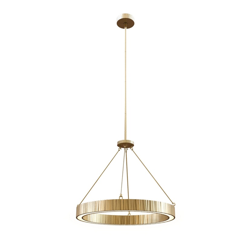 LED Island Pendant from the Kensington Collection in Urban Bronze|Vintage Brass Finish by Alora