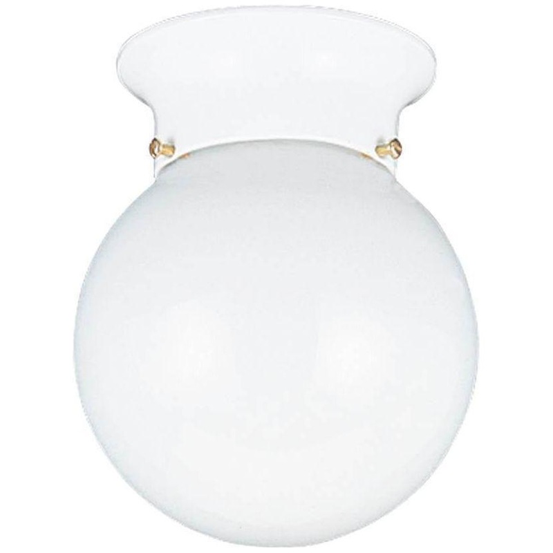 Tomkin One Light Ceiling Flush Mount White None