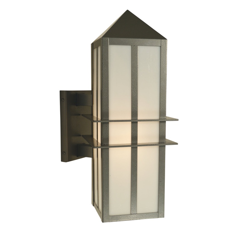 Arroyo BEB-7F-S Bexley One Light Wall Mount Slate