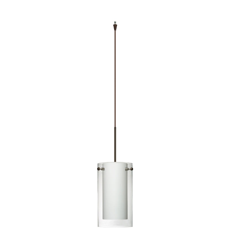 Besa XP-C44007-BR Pahu One Light Pendant Bronze