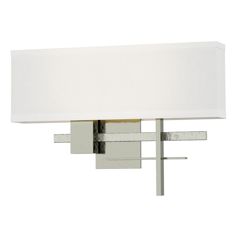 Cosmo Sconce Sterling Sterling Natural Anna Shade (SF)