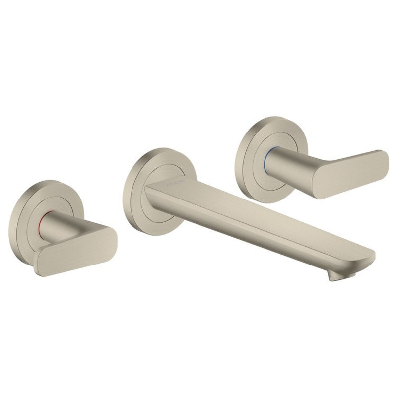 Faucet Trim Citterio C Widespread 2 Lever Brushed Nickel WaterSense ADA 1.2 Gallons per Minute