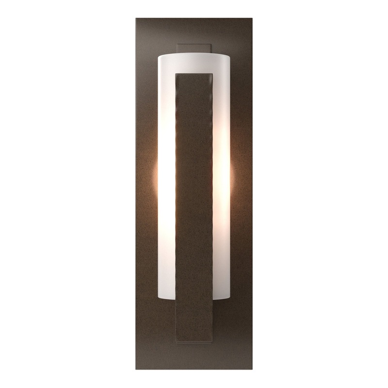 Forged Vertical Bar Sconce Bronze