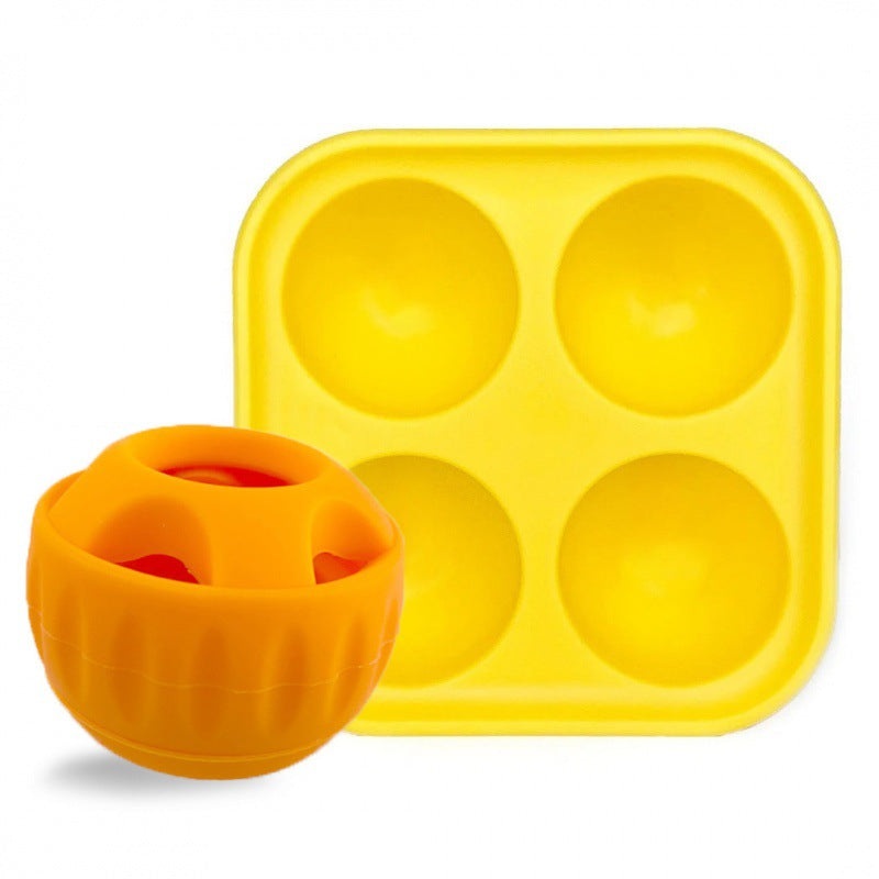 Interactive Dog Treat Dispensing Ball & Silicone Treat Mold Set – Durable,  Dishwasher Safe(orange)