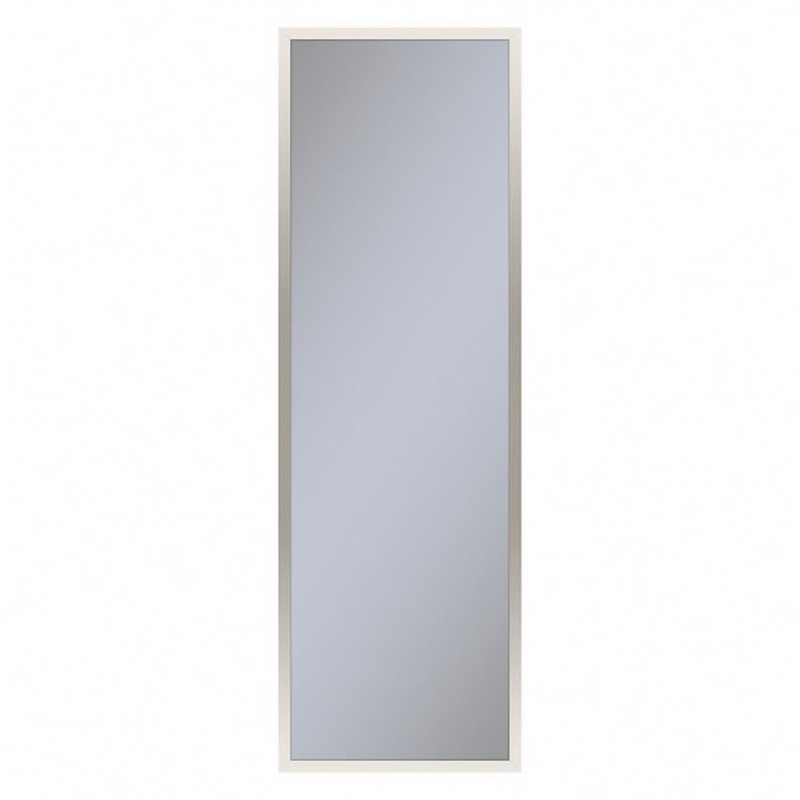 Medicine Cabinet Profiles 16W x 48H x 4D Inch 1 Doors Mirror Polished Nickel Flat Top Reversible Non-Electric