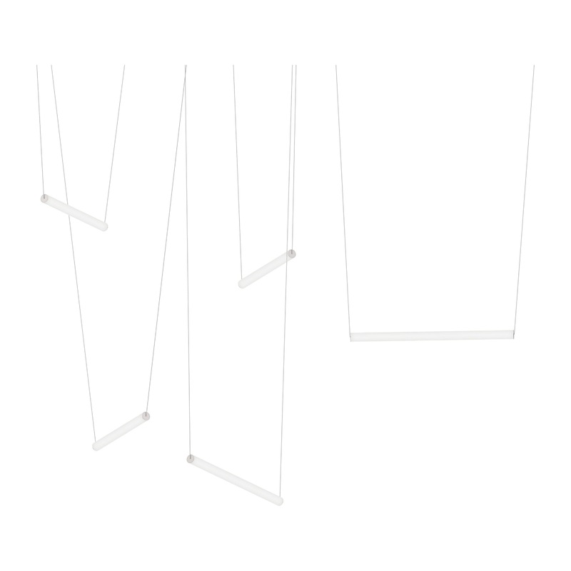 Yo Linea 5-Luminaire Configuration Natural Anodized