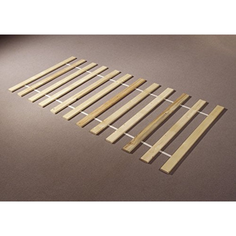 AVANTI TRENDSTORE – Rollo – Rete a doghe in Legno di Abete Massiccio su Cinghie di plastica, Disponibile in 2 Diverse Misure (90×200 cm)