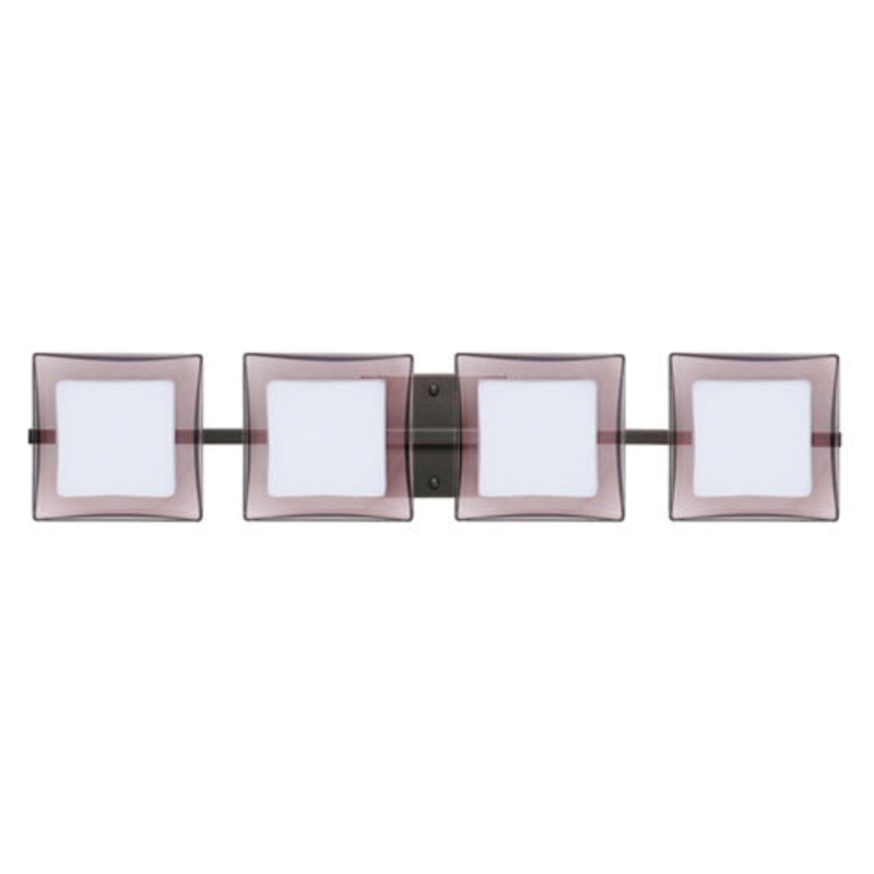 Besa 4WS-773591-BR Alex Four Light Wall Sconce Bronze (Discontinued)