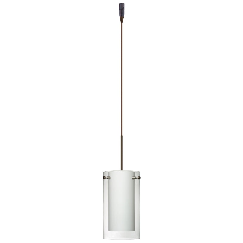 Besa RXP-C44007-BR Pahu One Light Pendant Bronze
