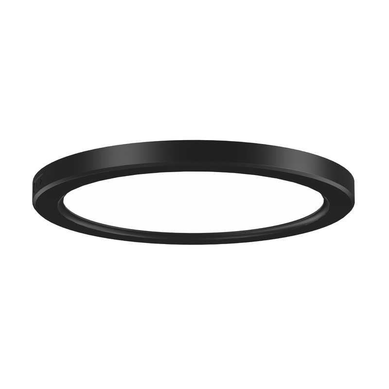 Firefly 9″ LED Flushmount Matte Black