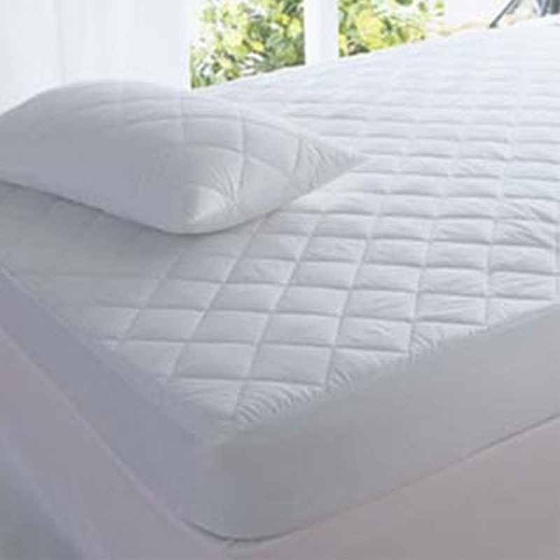 Highliving Materasso, Poliestere, Cotone, Bianco, King (152  200 cm)