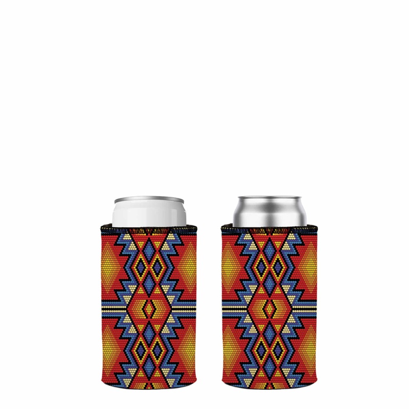 Huichol Beading Stubby Cooler 2-Pack – Standard