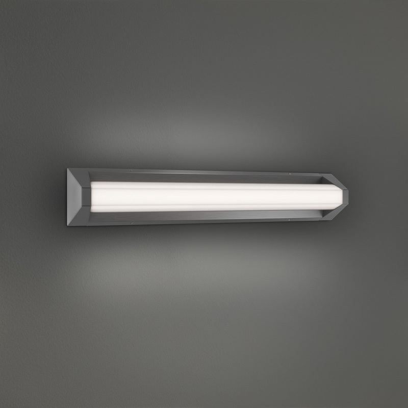 LED Bath Vanity from the Swale Collection in Brushed Nickel Finish by Modern Forms