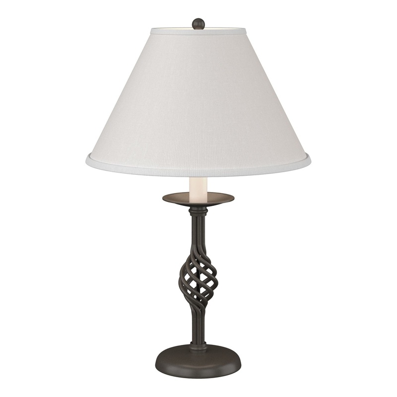 Twist Basket Table Lamp Dark Smoke
