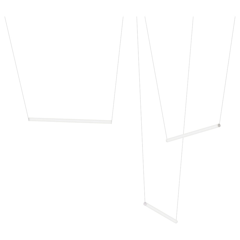 Yo Linea 3-Luminaire Configuration Natural Anodized