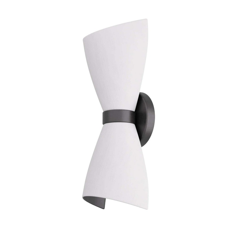 Arteriors DWI02 Toni Two Light Wall Sconce White Gesso