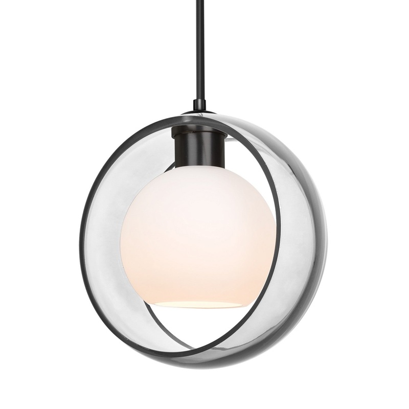 Besa 1JC-MANACL-BK Besa Mana Pendant One Light Pendant Black