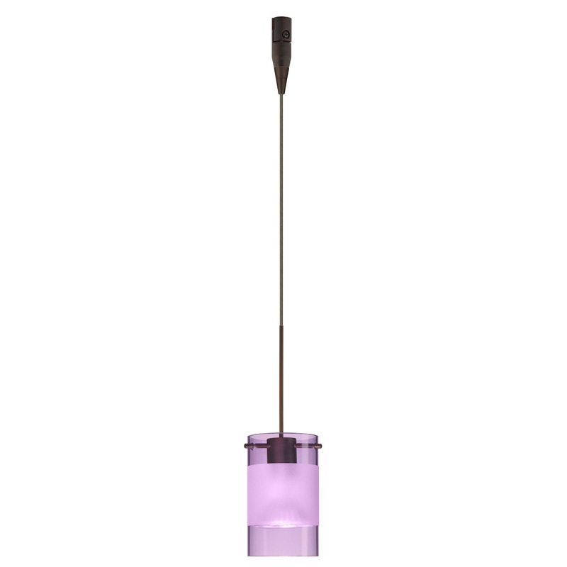Besa RXP-6524EA-BR Scope One Light Pendant Bronze (Discontinued)