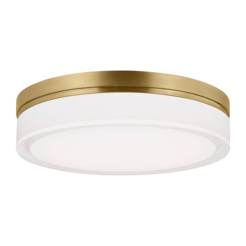 Cirque Large Flush Mount Natural Brass 3000K