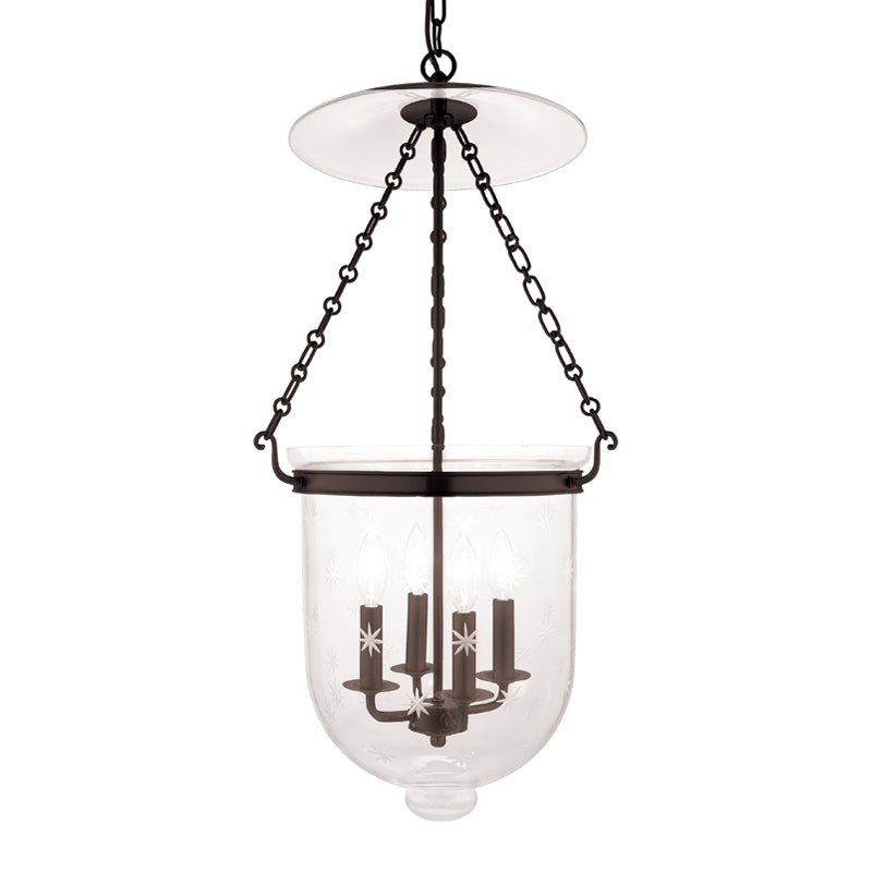 Four Light Pendant from the Hampton Collection in Old Bronze Finish by Hudson Valley
