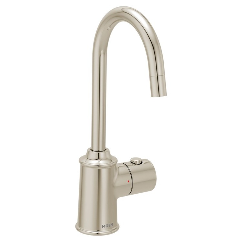 Hot Water Dispenser Sip Traditional Instant 1 Lever High Arc Polished Nickel