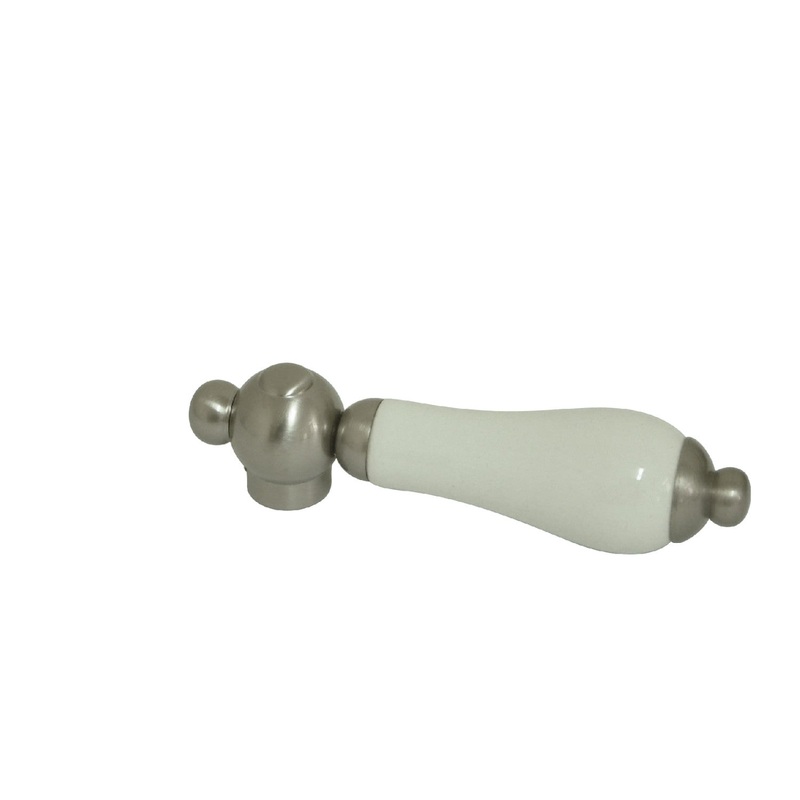 KSH1168PL Porcelain Lever Handle, Brushed Nickel
