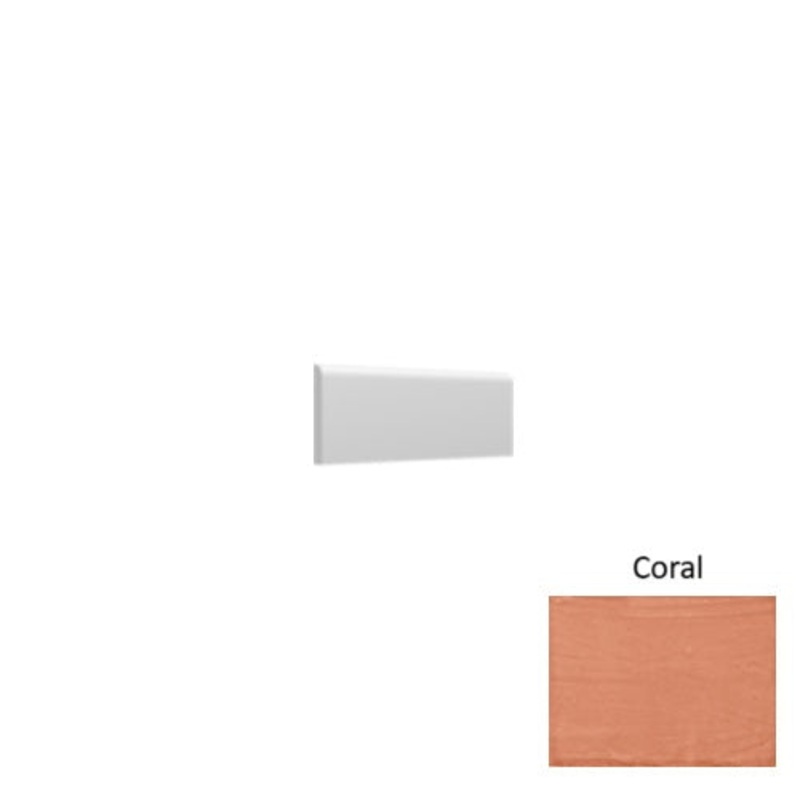 Roca Tile Usa Inc Elegant Ideas Usa St Tropez Coral 2.5X5 Ceramic Wall Bullnose Fhwe09Pco1