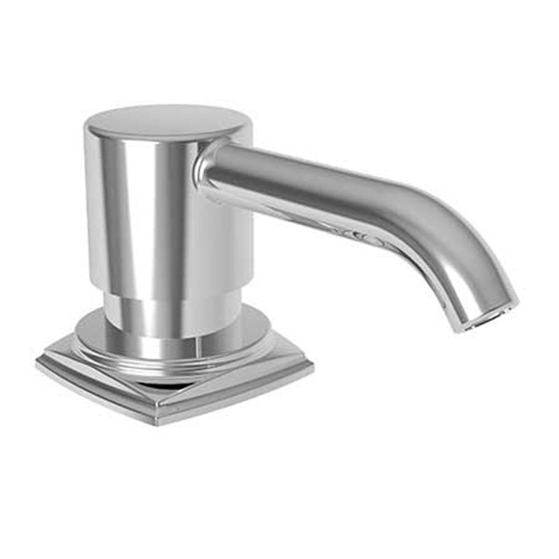 Soap Dispenser Zemora Polished Nickel Deck Mount Brass Pump