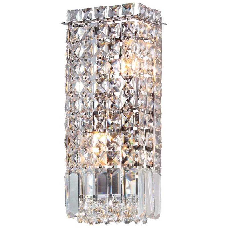 Avant-Garde 4-Light Wall Sconce Chrome