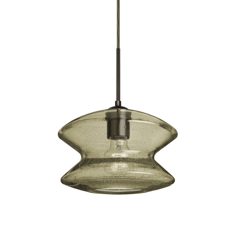 Besa 1JT-ZENLT-BR Zen One Light Pendant Bronze