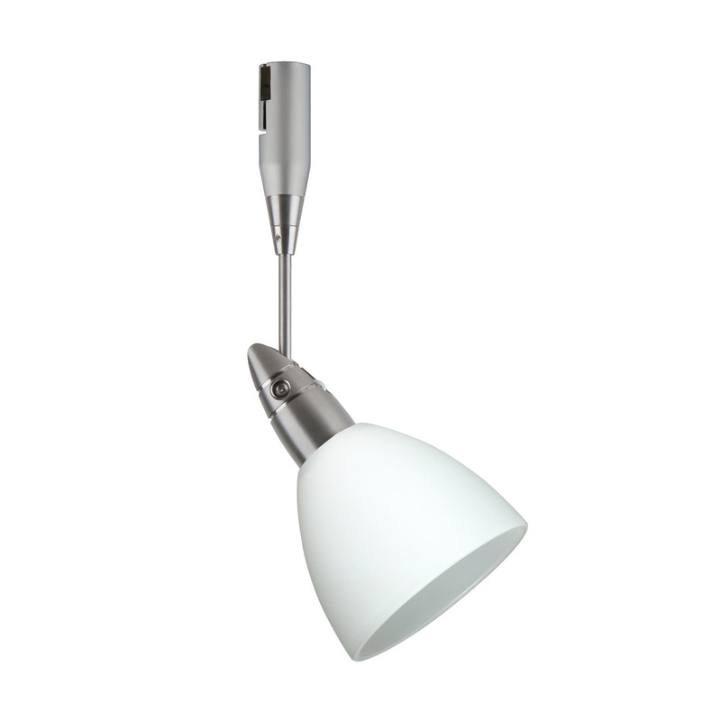 Besa RSP-185807-LED-SN Divi One Light Spotlight Satin Nickel
