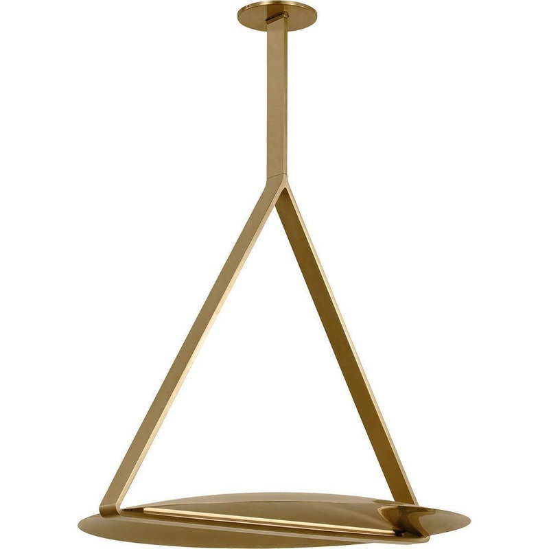 Cymbal X-Large Pendant Natural Brass
