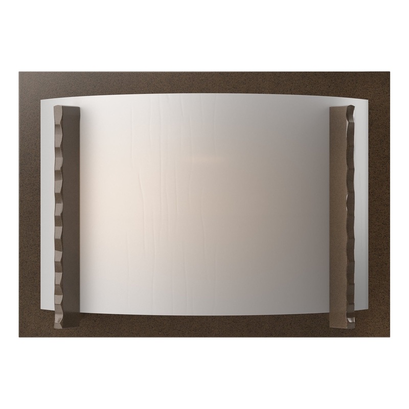 Forged Vertical Bars Sconce Bronze