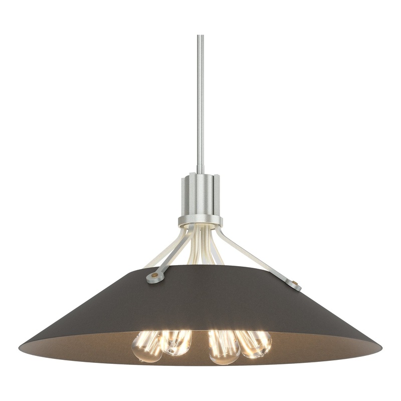 Henry Pendant Vintage Platinum Dark Smoke