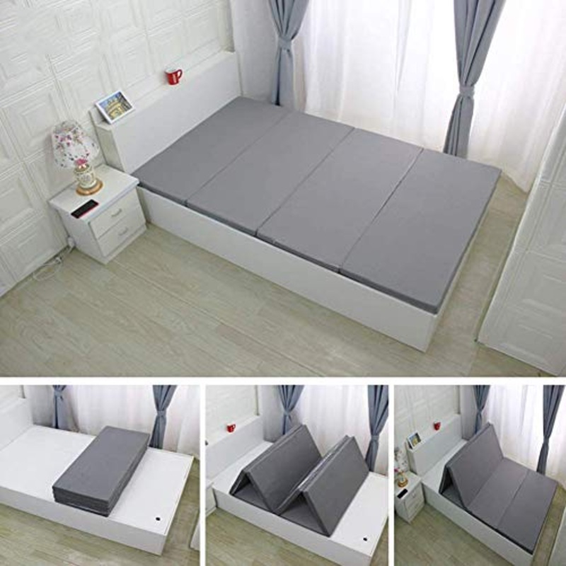 HKX – Materasso futon giapponese, morbido, antiscivolo, antiscivolo, pieghevole, per campeggio, per bambini, spessore: 5 cm, C, 90 x 190 cm