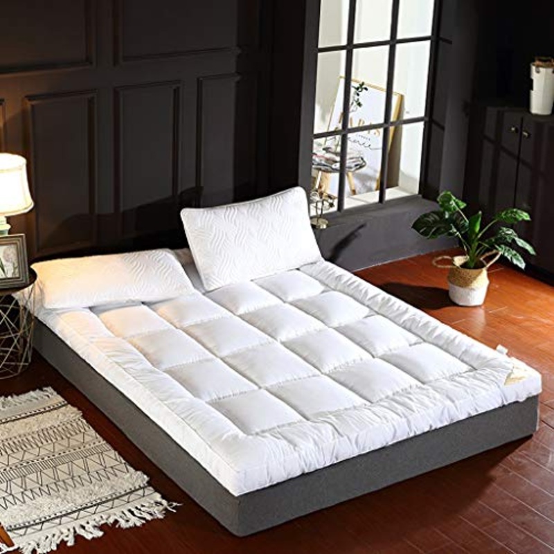 Huan Spesso Pieghevole Tatami Materasso, Super Morbida e Traspirante futon Giapponese Tappetino Portatile dormitorio Materasso, 10CM Molli Spessi Multifunzionale Cuscino Camera Camping