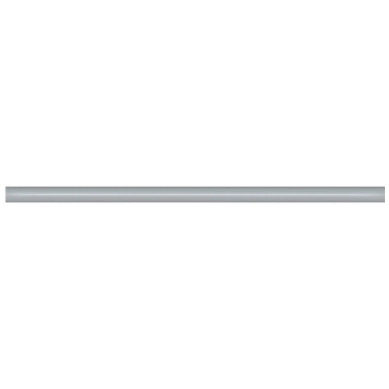 Soho Cloud Blue Glossy Glazed Ceramic 12-Inch Quarter Round