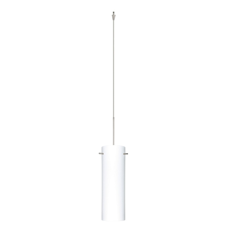 Besa XP-493007-SN Copa One Light Pendant Satin Nickel