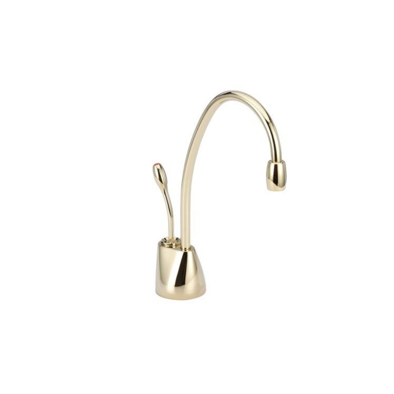 Hot Water Dispenser Indulge Contemporary 1 Lever Swivel French Gold