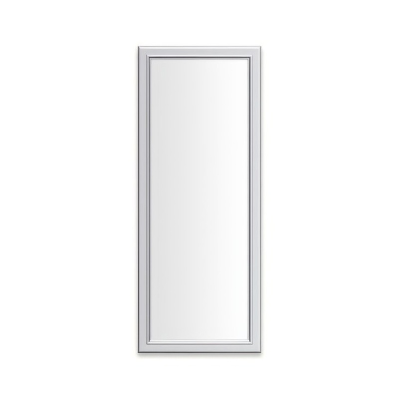 Medicine Cabinet Main Line 16 x 40 Inch 1 Doors Framed Mirror Chrome Flat Top Bryn Mawr Frame Slow Close Hinges 4 Inch