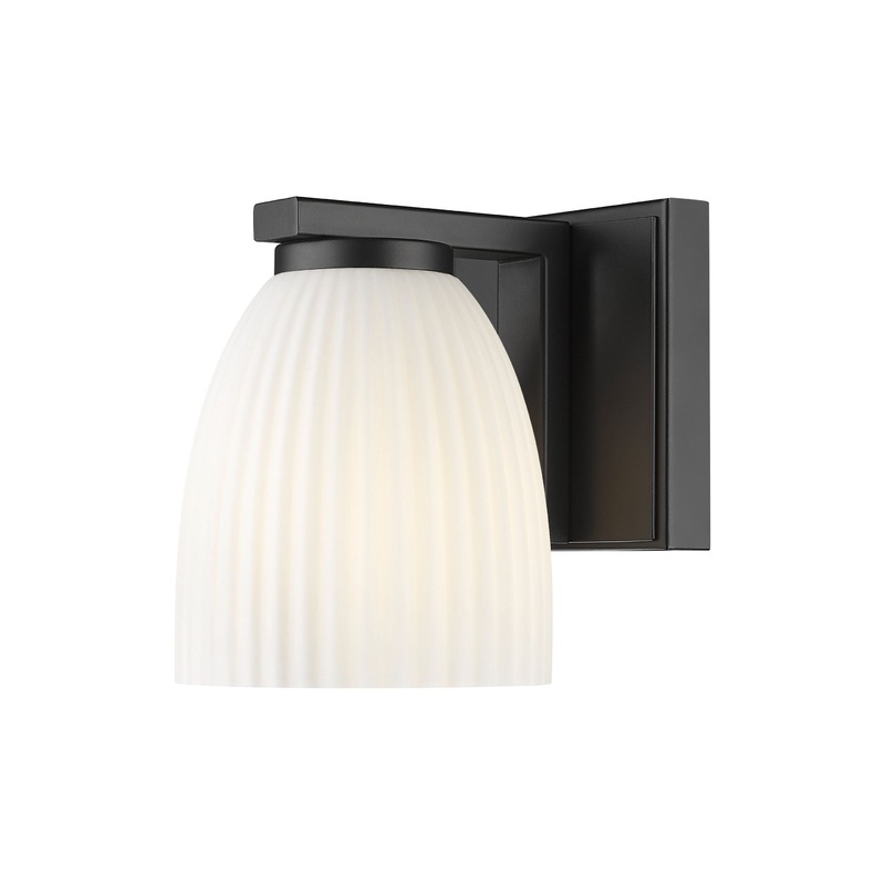 Naya 1-Light Wall Sconce Matte Black