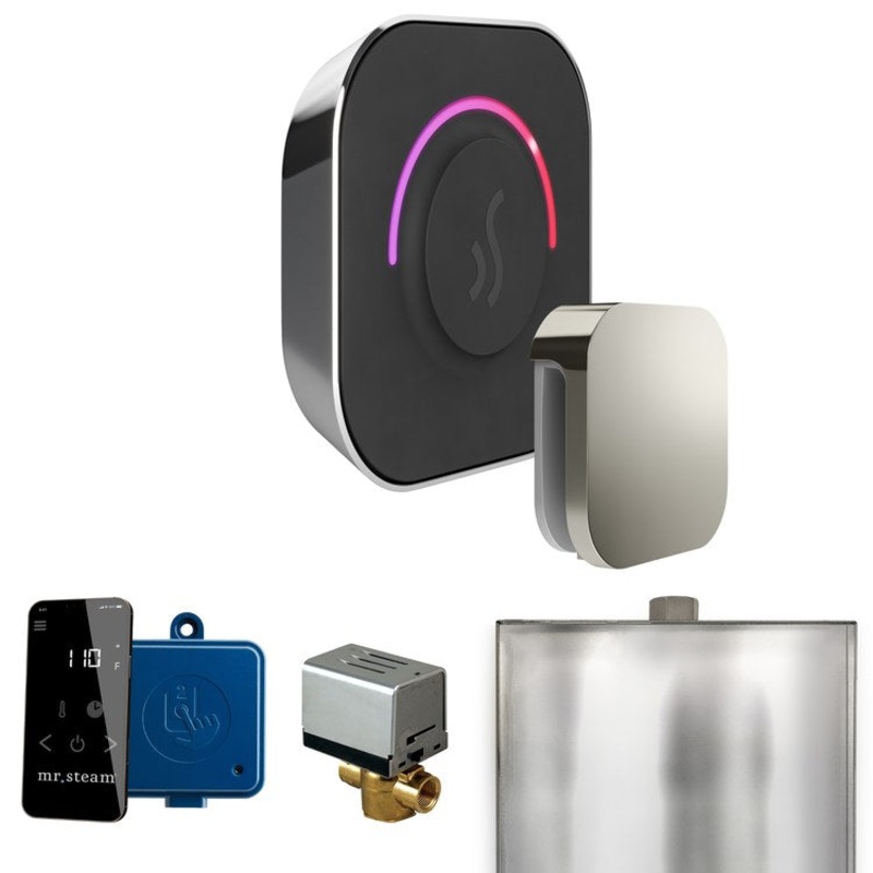 Steam Kit ButlerTouch Polished Chrome Control Package for MS90 to MSSUPER3