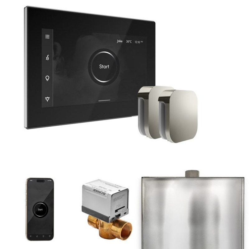 Steam Kit xButler Max Black/Polished Chrome Control Package for MS4/MS5/MX6