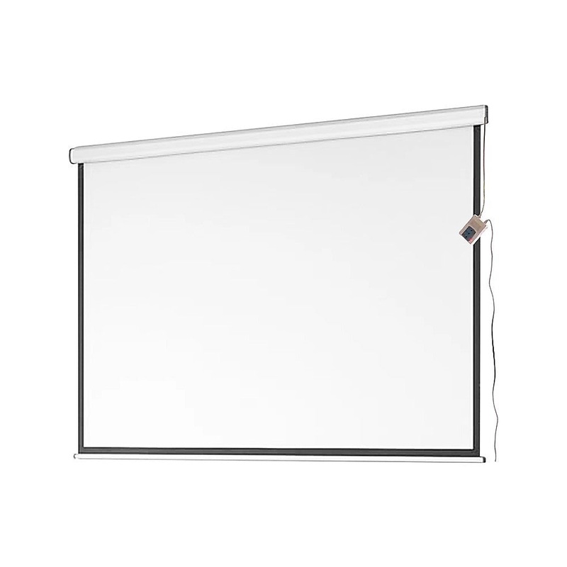 100″ Electric Motorised Projector Screen TV +Remote
