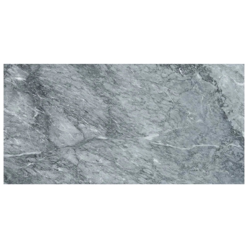 18″ x 36″ Aqua Intenso Brushed Marble Tile 18″ x 36″