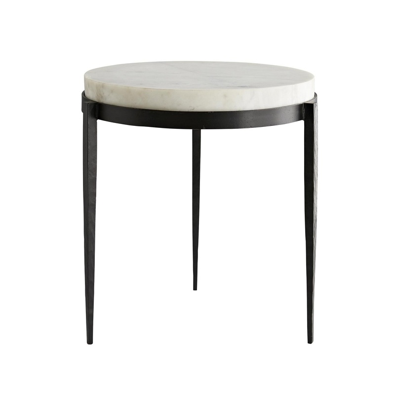 Arteriors 4369 Kelsie Side Table Black