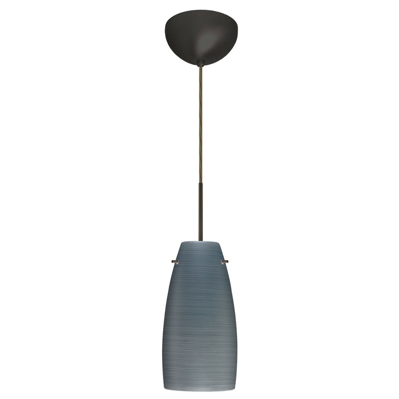 Besa 1JC-1512TN-BR Tao One Light Pendant Bronze