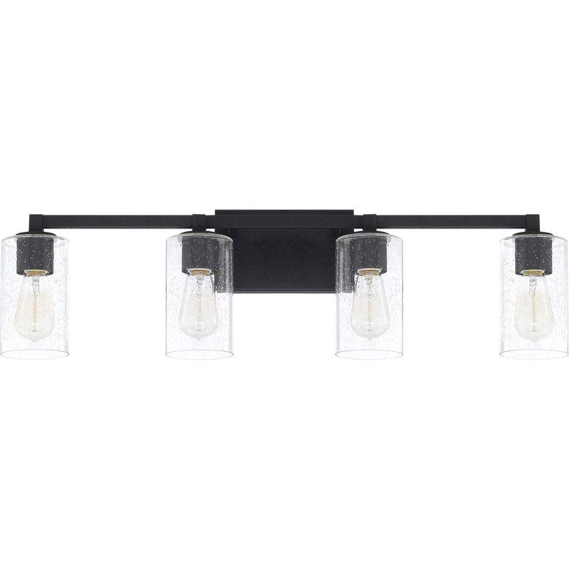 Capital Lighting 119841BI-435 Ravenwood 4 Light Vanity Black Iron