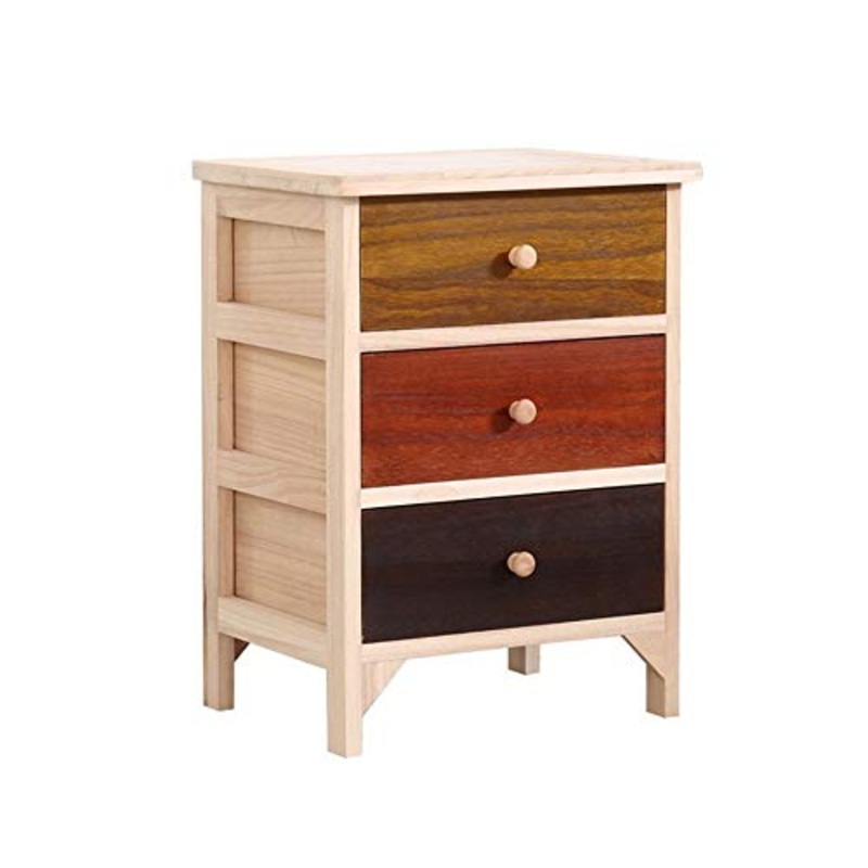 Comodini Comodino Camera da Letto Comodino | Legno Comodino | Grande Armadio capacit | Camera Dormitorio Laterale Gabinetto Governo di Immagazzinaggio 40x30x53cm